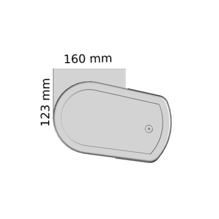 Toldo cofre LOUISA 3,00x2,00 M (Manual - Branco - S130 acrylique uni Gris pardo)  - 9