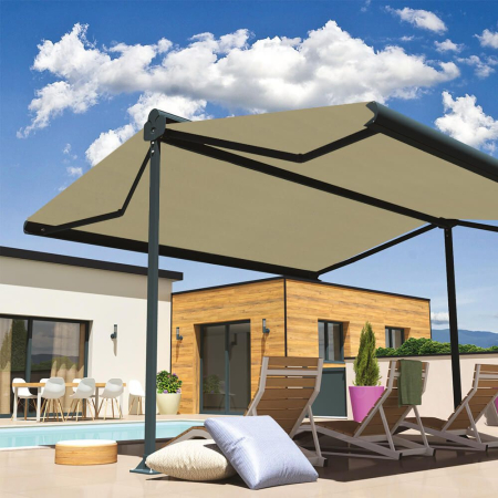 Tenda su misura ENARGITE a doppia pendenza  - 2