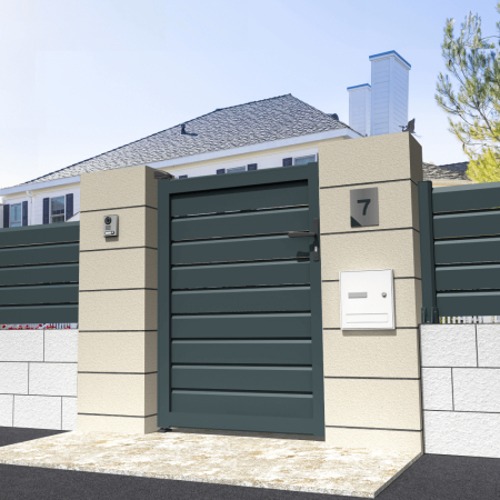 Cancello pedonale PRIVACY - 1000x1407mm  - 1