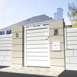 Cancello pedonale PRIVACY - 1000x1407mm  - 2